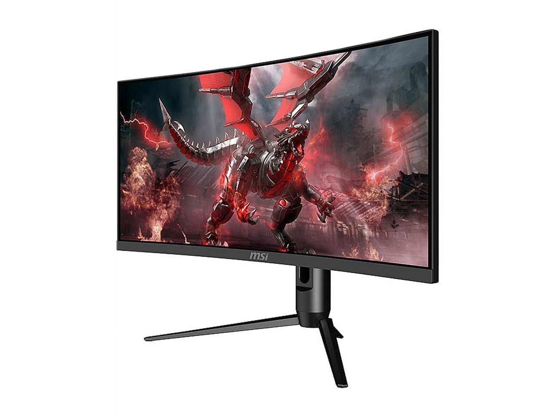 Optix MAG301CR2 29.5" WFHD Curved Screen LED Gaming LCD Monitor - 21:9, Black