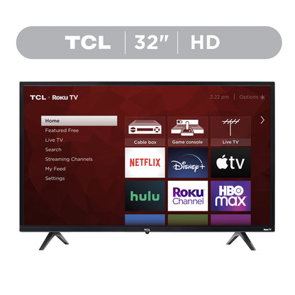 32” Class S3 (32S331) 720P HD LED Smart TV with Roku TV